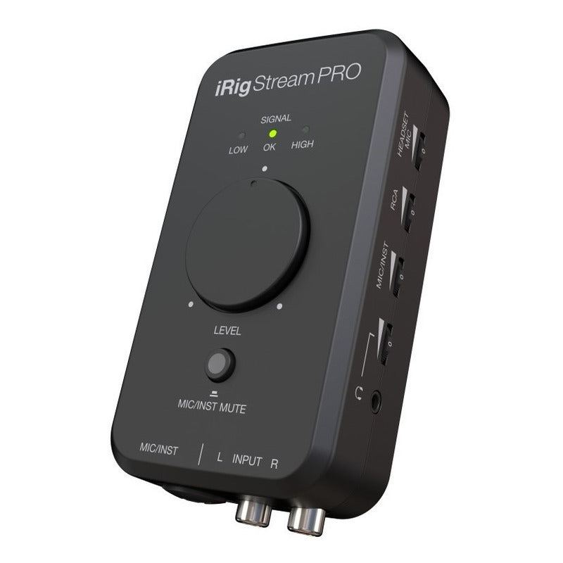 Ik Multimedia Irig Stream Pro Interfaz De Audio Negro