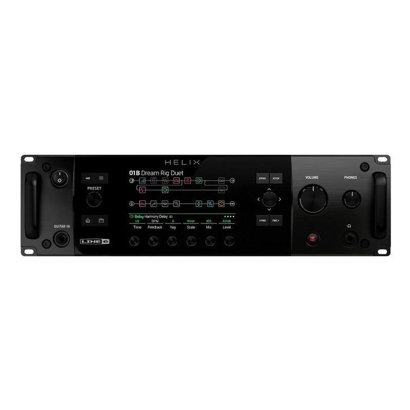 Line 6 Helix Rack Pedal Multi Efectos Guitarra Negro