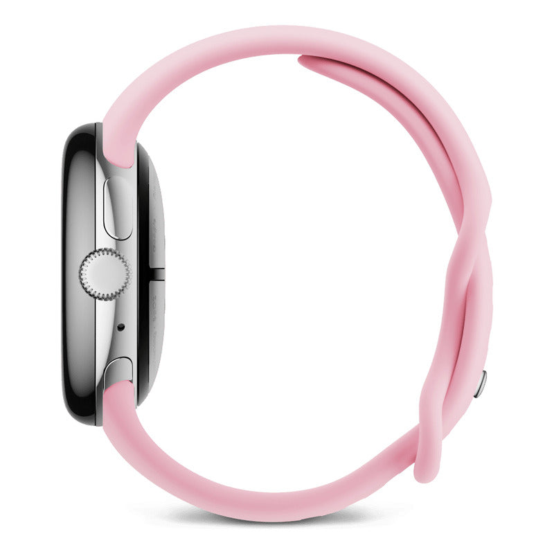 Google Pixel Watch 3 41mm Smartwatch Reloj Inteligente Polished Silver Silicona Rose Quartz Polished Silver