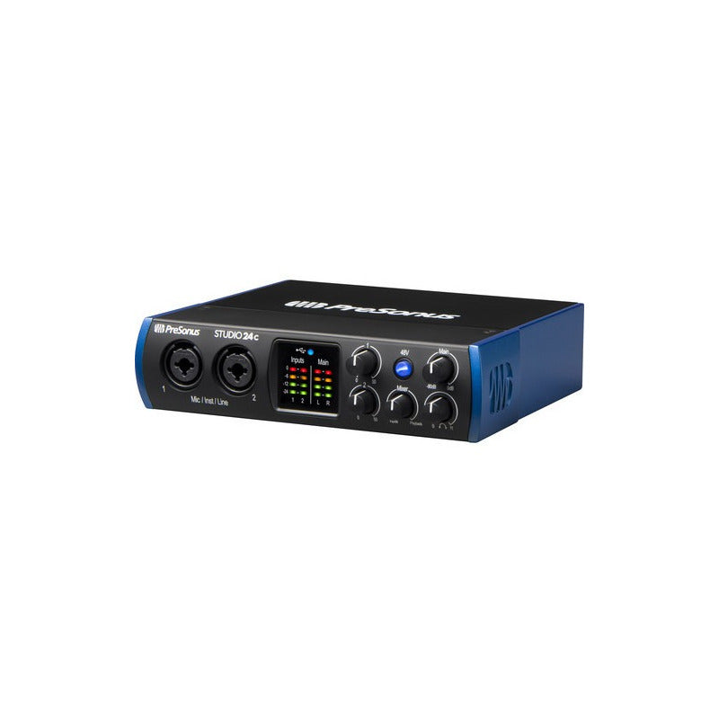 Presonus Studio 24c Interfaz Audio Usb C Midi Negro No Aplica