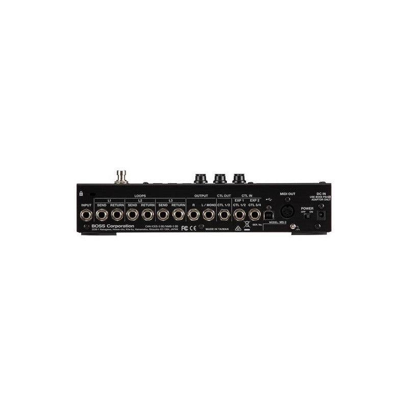 Boss Ms-3 Pedal Multiefectos Switcher Negro