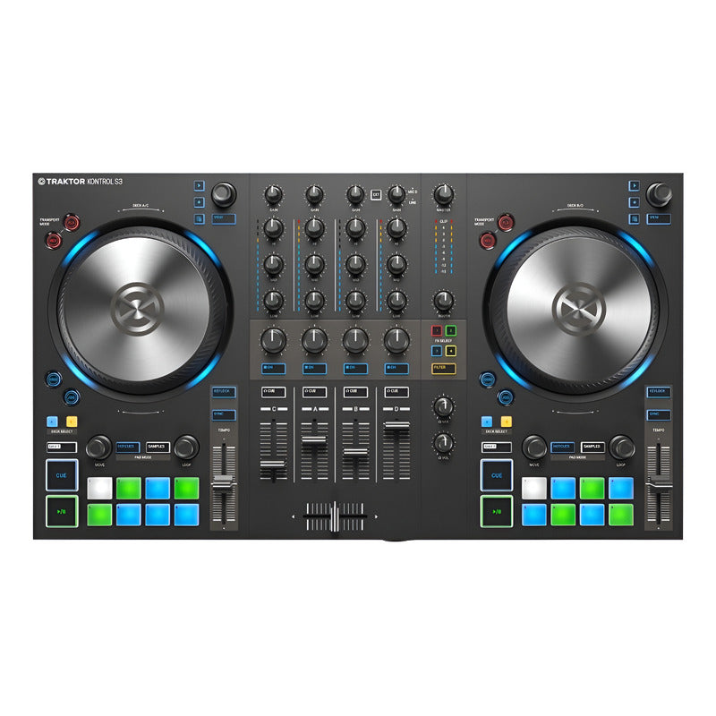 Native Instruments Traktor Kontrol S3 Controlador Dj Negro