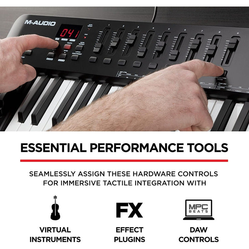 M Audio Oxygen 49 Mkv Teclado Midi Usb De 49 Teclas