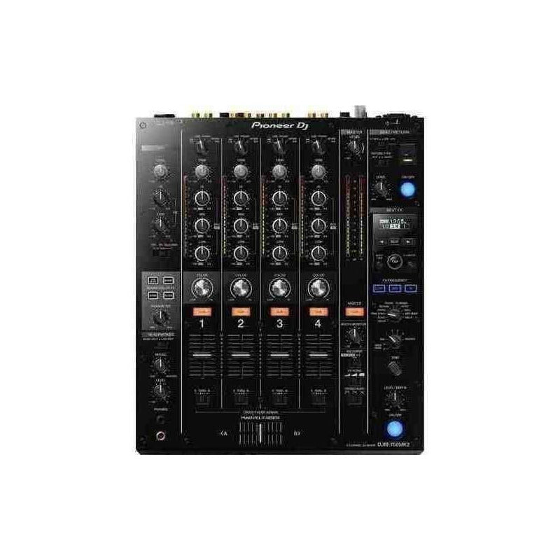 Pioneer Djm 750 Mk2 4 Canales Dj Club Mixer Con Interfaz Usb