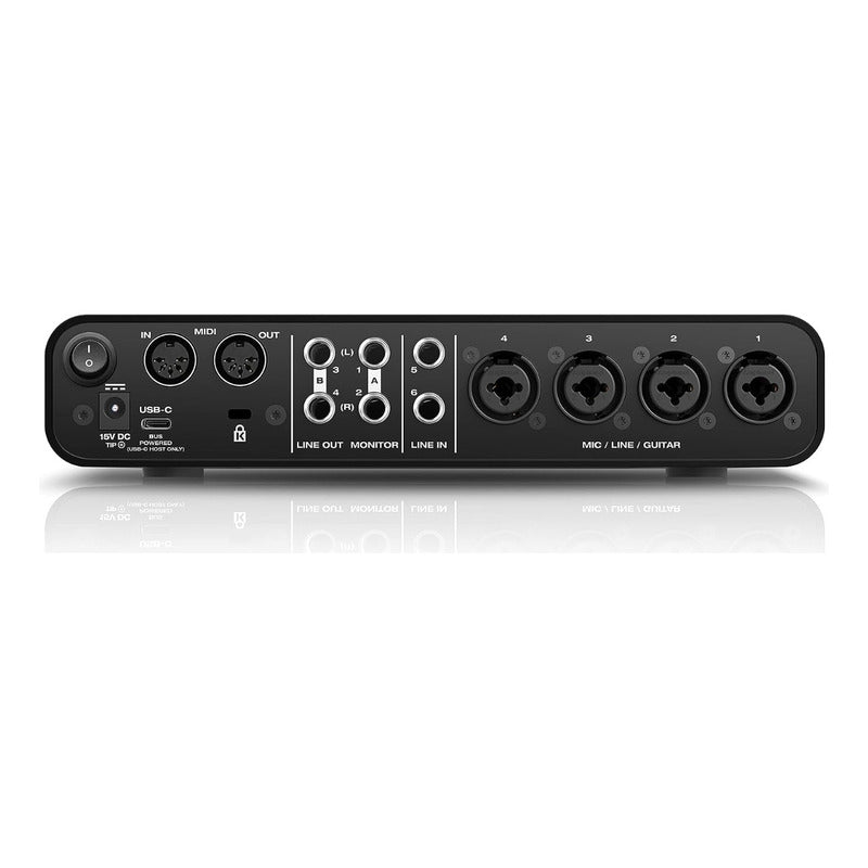Motu M6 Interfaz De Audio Midi Usb-c 6x4 192 Khz 24 Bit Negro