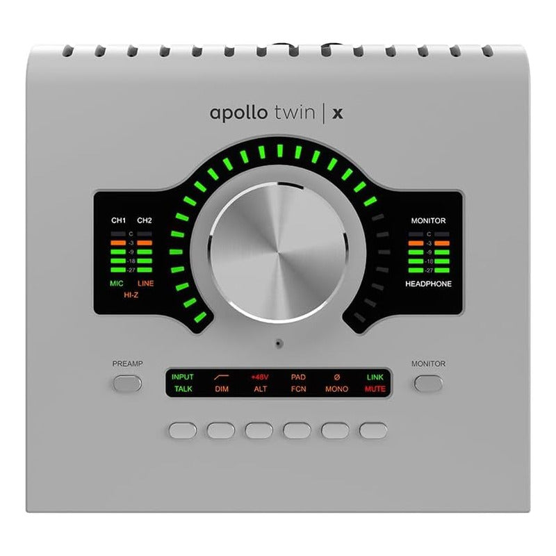 Universal Audio Apollo Twin X Quad Gen 2 Tb3 No Aplicao 48v