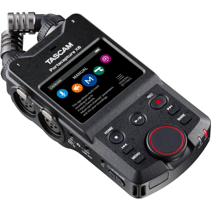 Tascam Portacapture X6 Grabadora Portatil Negro
