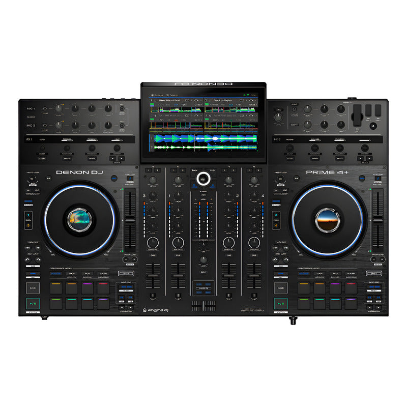 Denon Prime 4+ Controlador Dj Profesional 4 Canales Negro