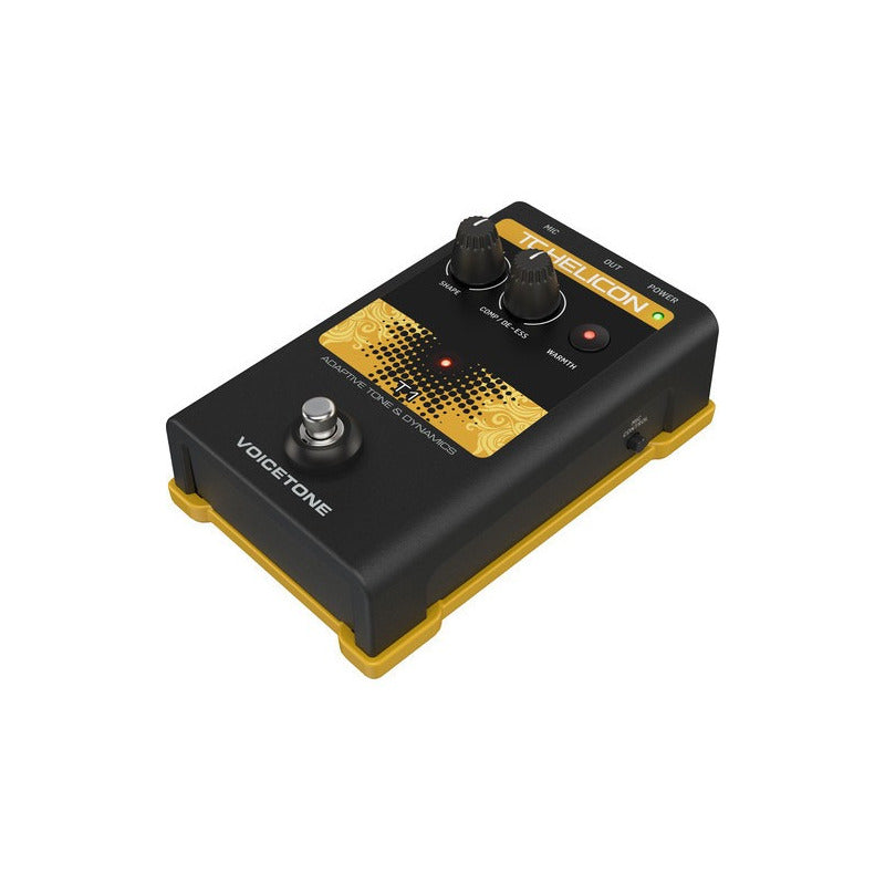 Tc Helicon Voicetone Single T1 Adaptive Tone & Dynamics Negro