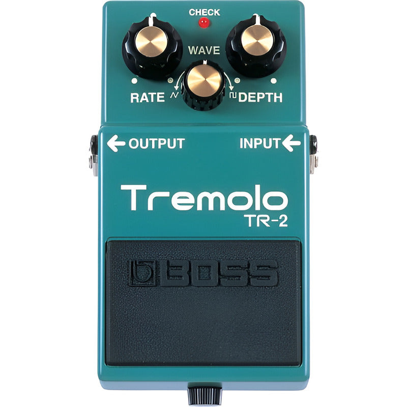 Boss Tr-2 Pedal De Efectos Tremolo Verde