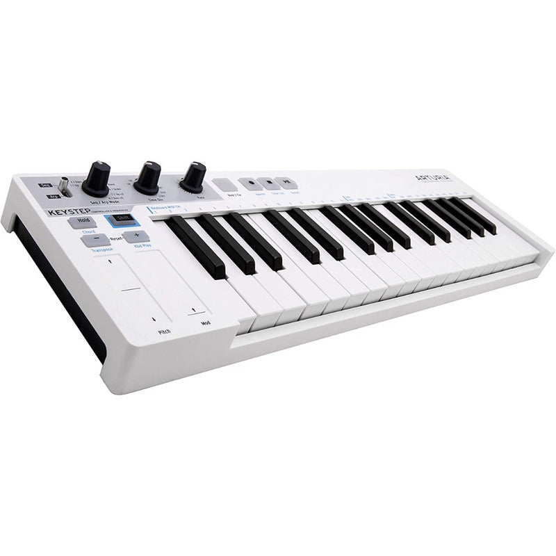 Arturia Keystep Controlador Midi 32 Teclas Blanco