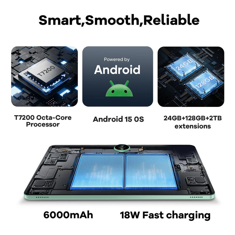 Hnvhnv 10  Tablet Android 24 Gb Ram 128 Gb K10 Negro