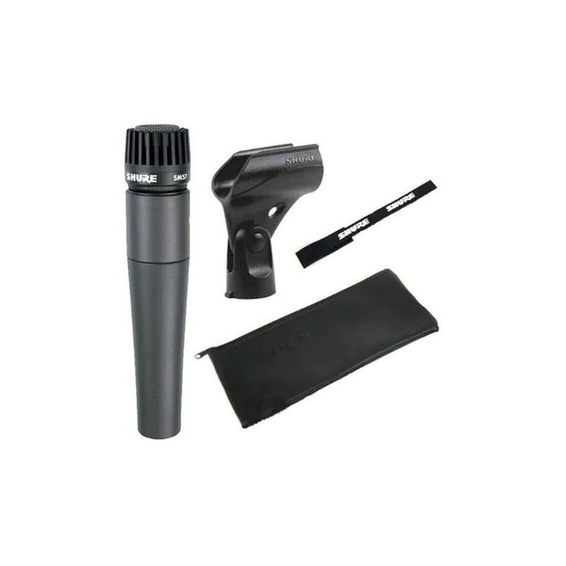 Shure Sm57-lc Micrófono Dinámico Para Instrumentos Negro