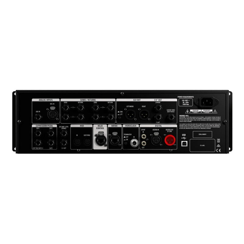 Line 6 Helix Rack Pedal Multi Efectos Guitarra Negro