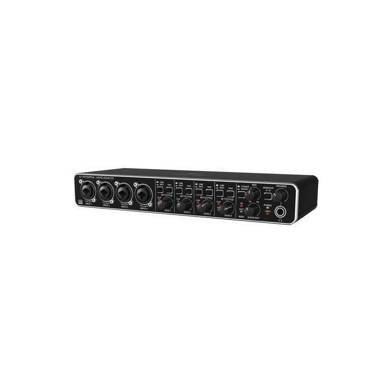 Behringer U-phoria Umc 404 Hd Interfaz Midas Envio Gratis Negro