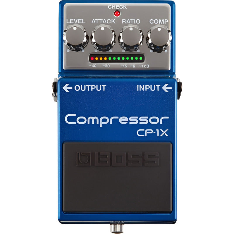 Boss Cp-1x Pedal De Efectos Compressor Azul