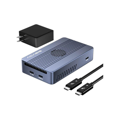 Acasis Tbu405 Max Carcasa Dual Ssd M.2 Nvme De 40 Gbps Phantom Gray