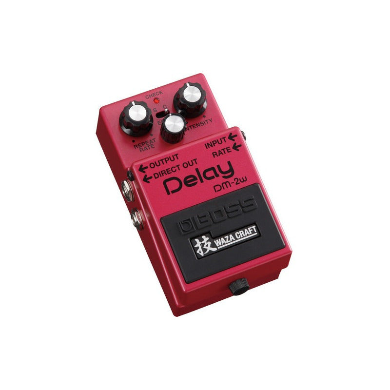 Boss Dm-2w Pedal De Efectos Waza Craft Delay Rojo