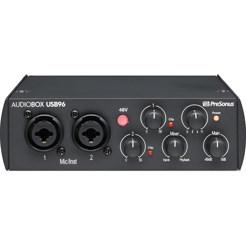 Presonus Audiobox 96 Usb 2x2 Interfaz Audio Negra Negro