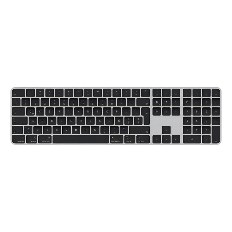 Apple Magic Keyboard Touch Id Y Teclado Numérico Usb-c Spla Negro Español Latinoamérica