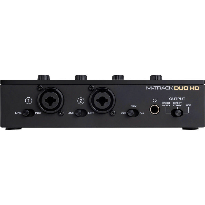 M-audio M-track Duo Hd Usb-c Interface Kit De Producción Negro 110v