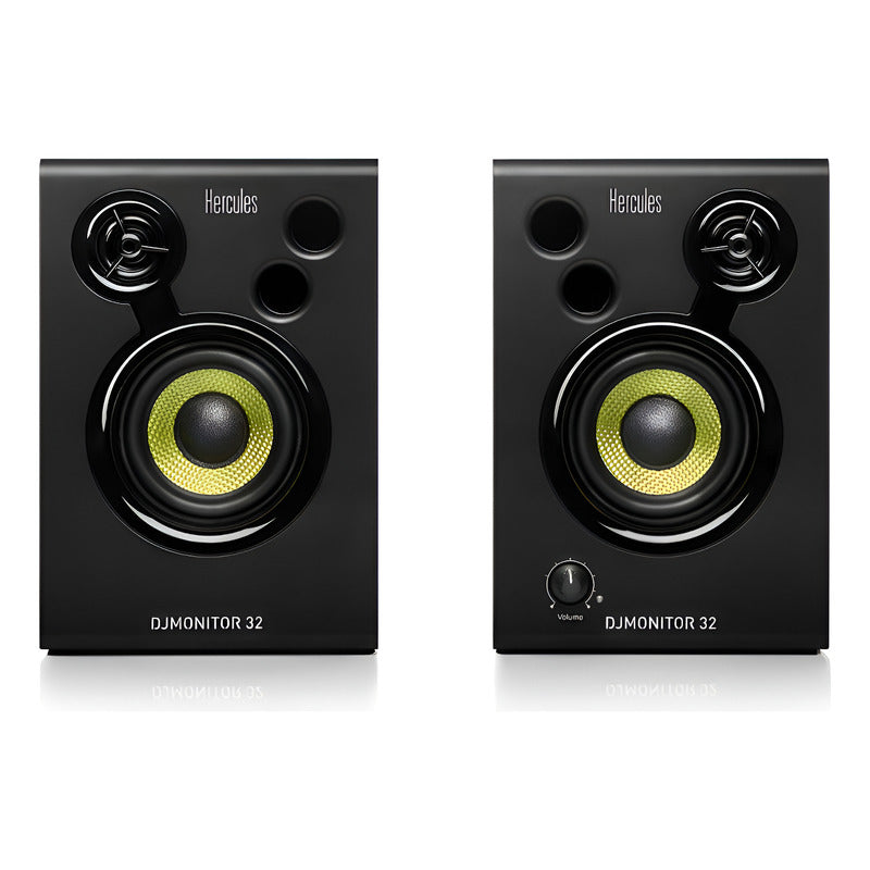 Hercules Dj Monitor 32 Monitores De Estudio Par Black