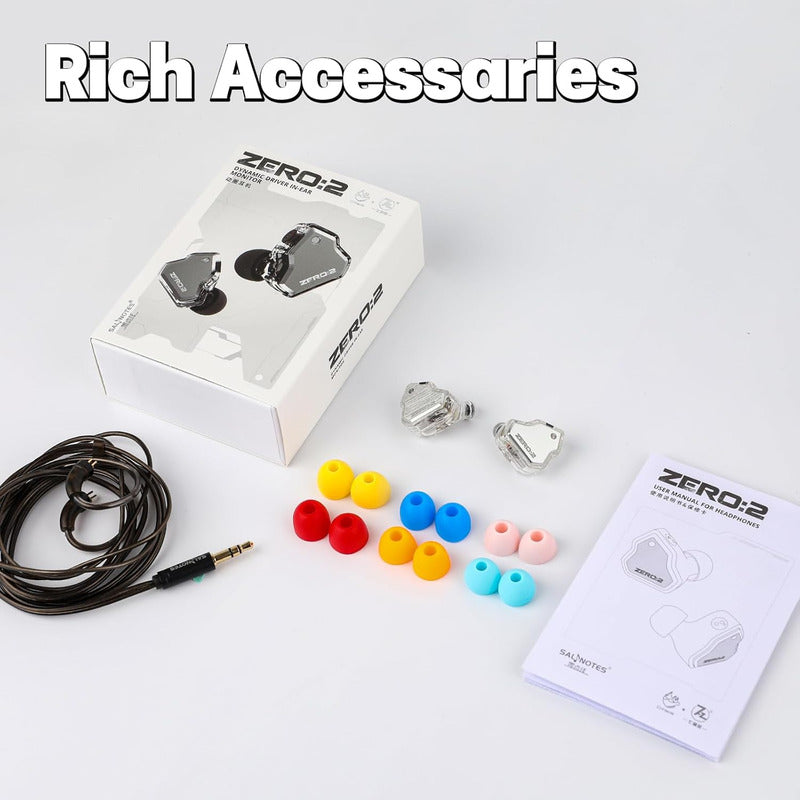 Linsoul 7hz X Crinacle Zero:2 Audifonos In Ear Plateado