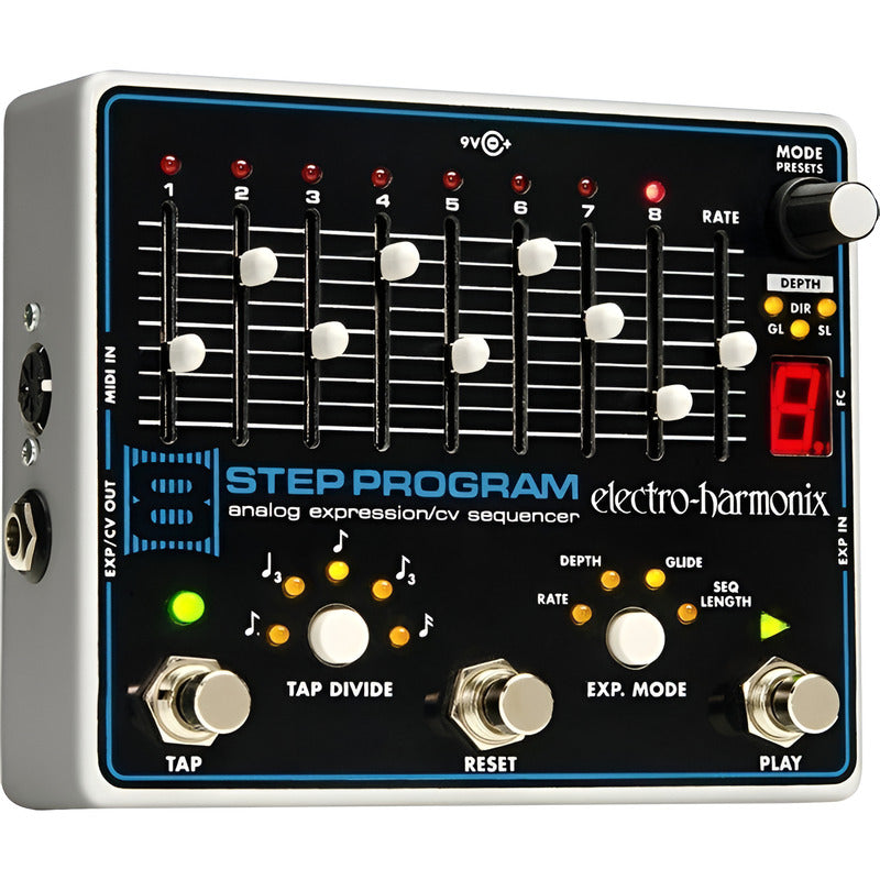 Electro-harmonix 8 Pedal Secuenciador Analogo Negro