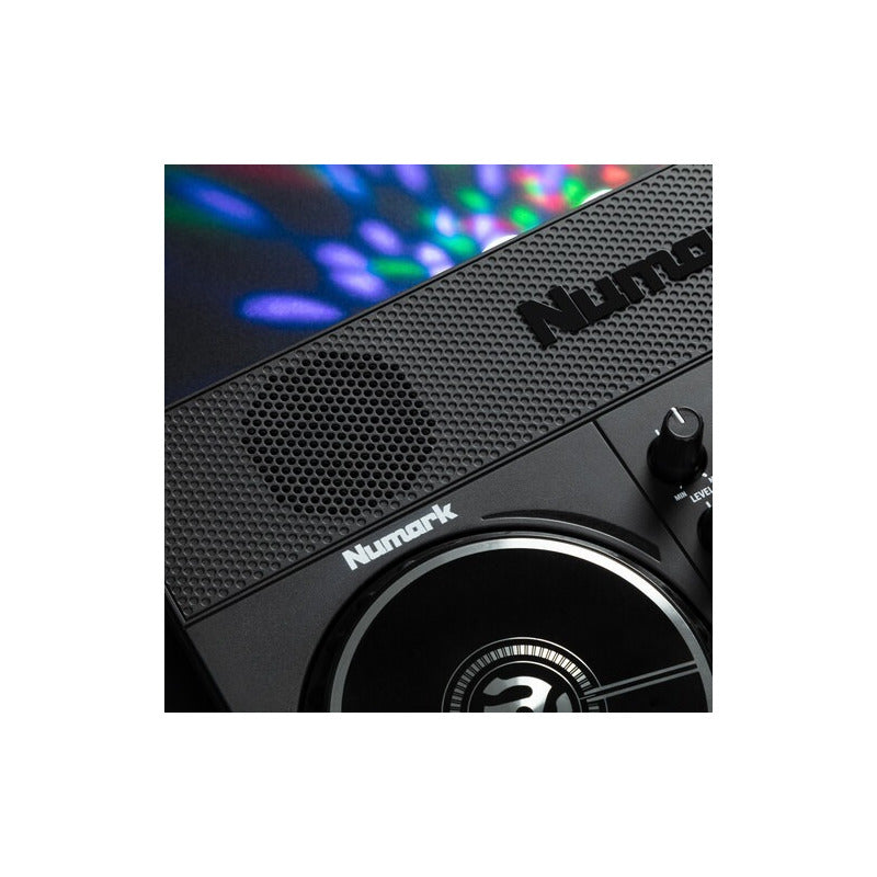 Numark Party Mix Live Controlador Dj Parlantes Show De Luces Negro