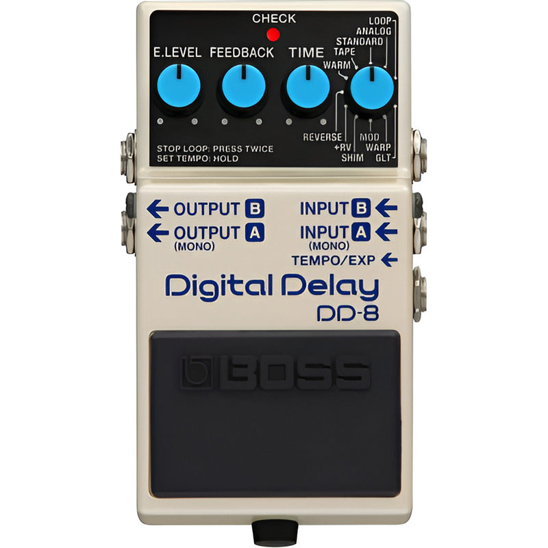 Boss Dd-8 Pedal De Efectosdigital Delay Gris