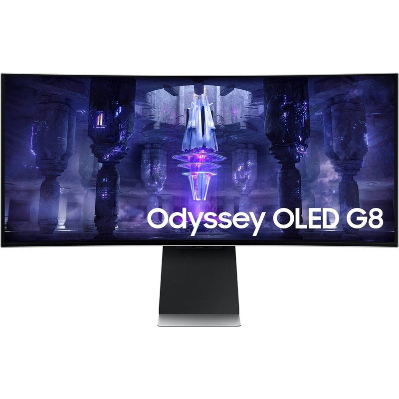 Samsung Odyssey Oled G8 34  1440p Hdr 175 Hz Curved Ultrawid Silver
