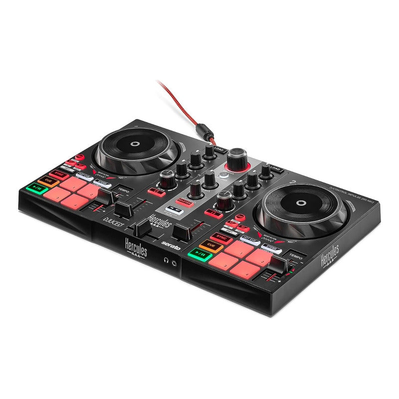 Hercules Dj Djcontrol Inpulse 200 Mk2 Controlador Dj Negro