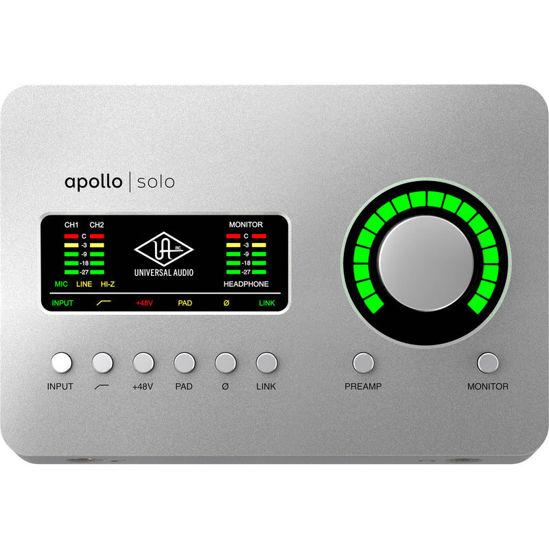 Universal Audio Apollo Solo Usb Heritage Gris 110v