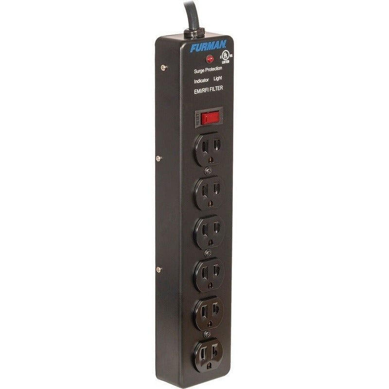 Furman Ss-6 6-outlet Pro Multitoma Negro
