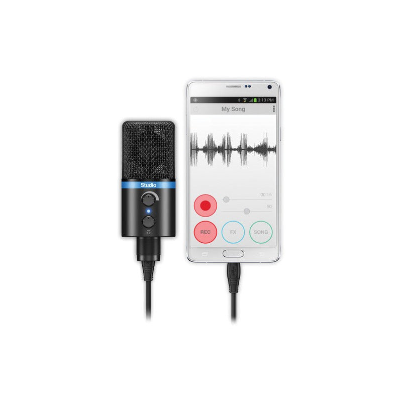 Ik Multimedia Irig Mic Studio Micrófono De Condensador Usb Negro
