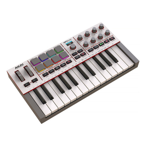 Akai Professional Mpk Mini Iv Controlador Midi 25 Teclas Gris