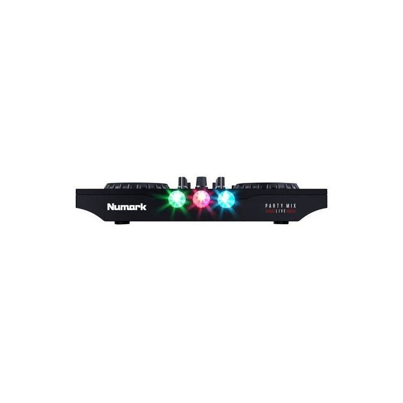 Numark Party Mix Live Controlador Dj Parlantes Show De Luces Negro