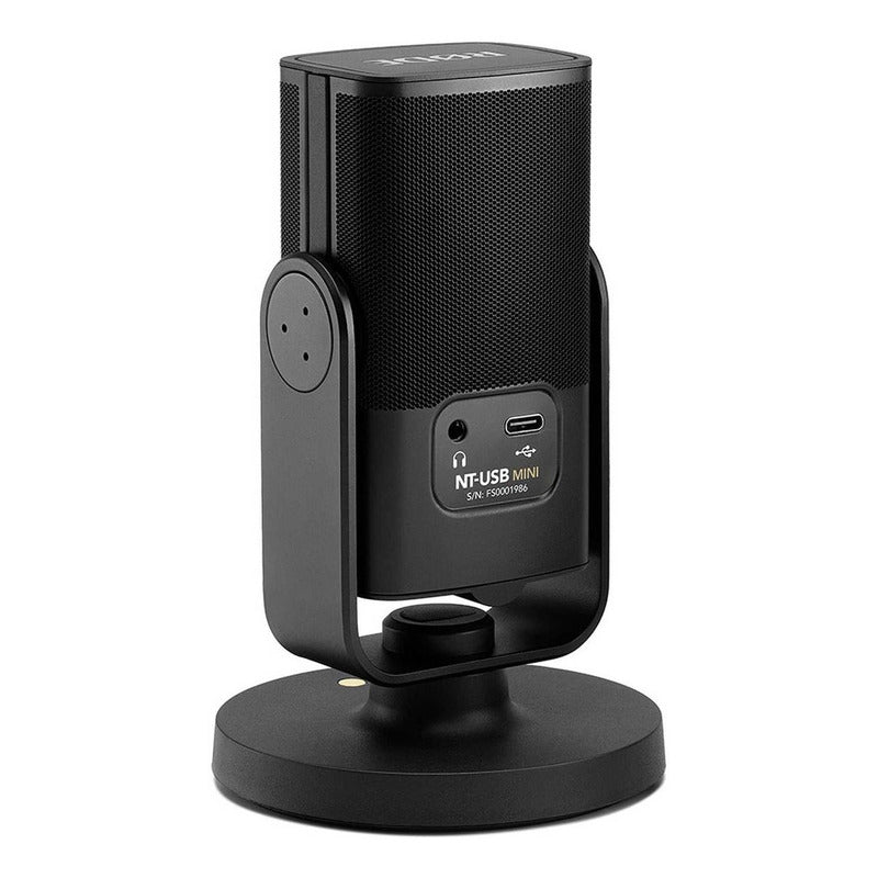 Rode Nt-usb Mini Microfono Usb Condensador Negro Mate