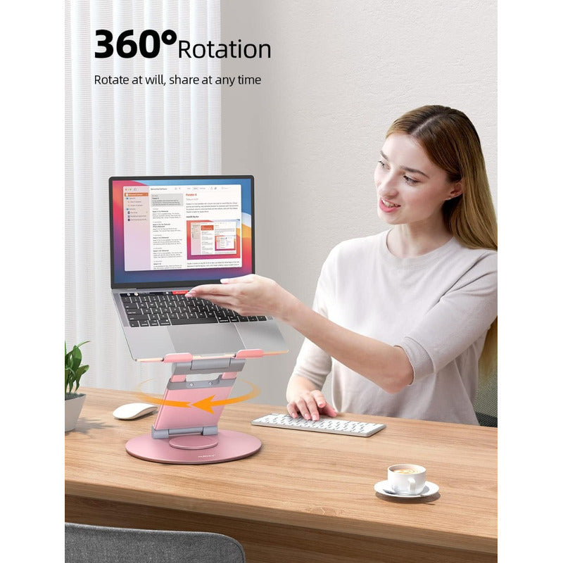 Nulaxy Ls18 Soporte Stand Para Laptop Ajustable Giratorio