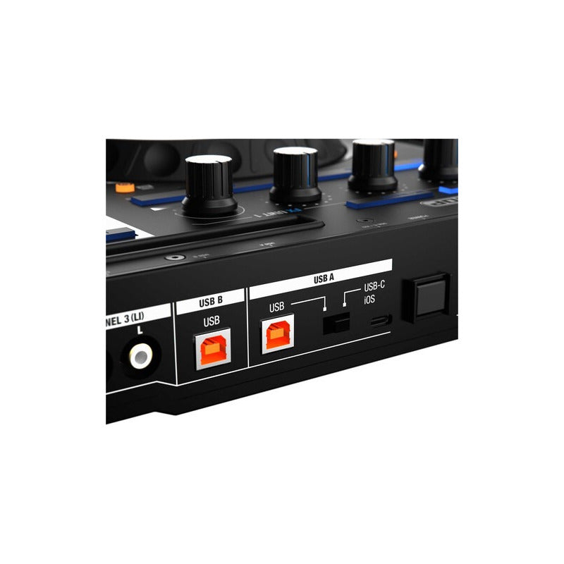 Reloop Dj Mixon 8 Pro Controlador Dj 4 Canales Black