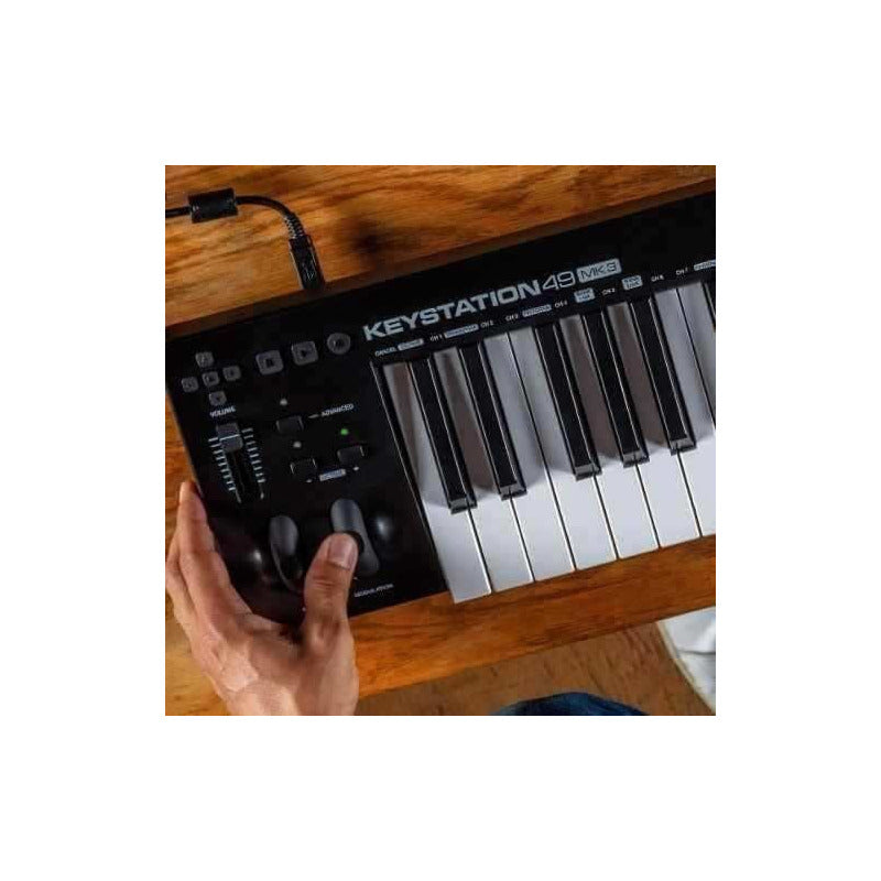 M Audio Keystation 49 Mk3 Controlador Midi Envio Gratis Negro