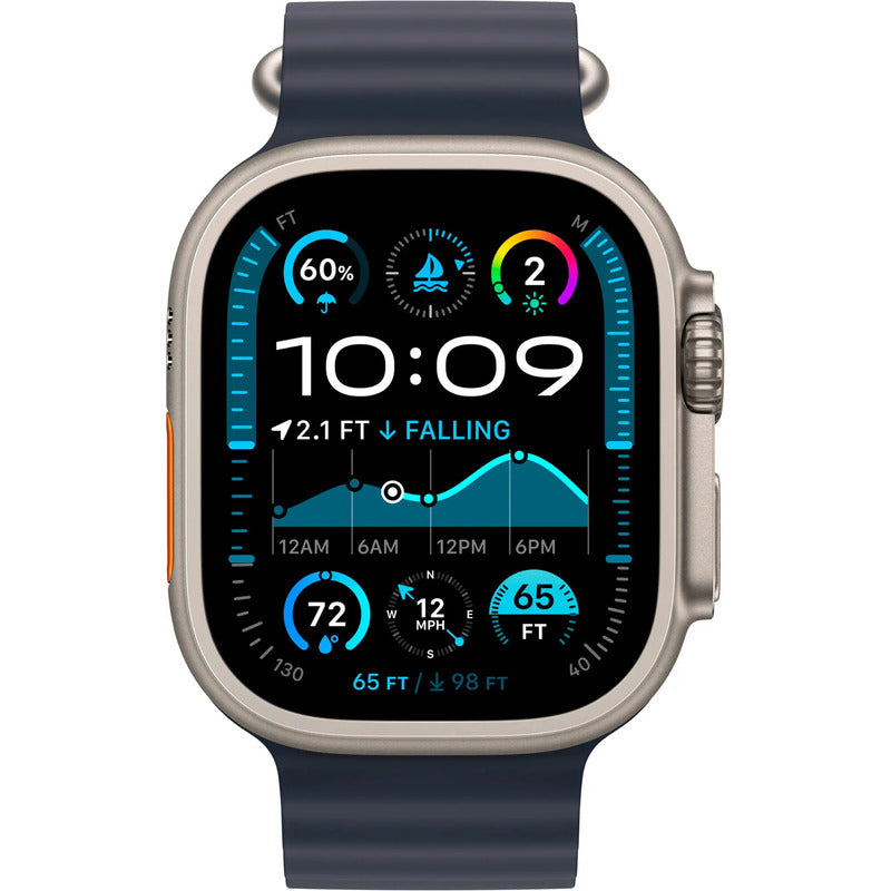 Apple Watch Series 10 Case Titanium Ocean Band Gps Cel 46mm