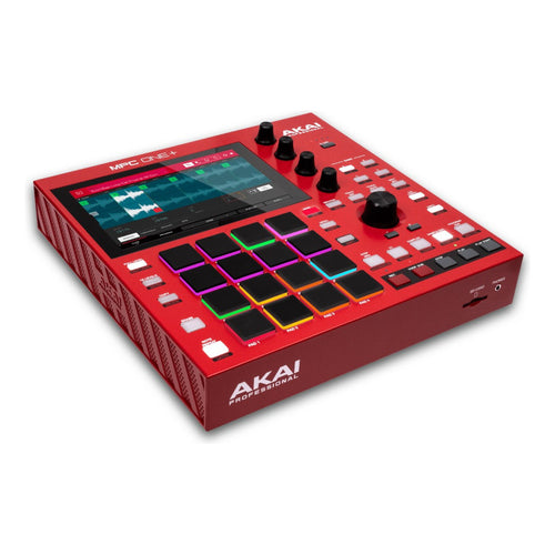 Akai Mpc One Plus Centro De Producción Para Usar Sin Pc Rojo
