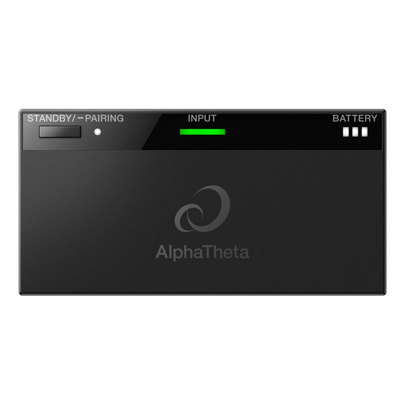 Alphatheta Hdj-f10-tx Audifonos Dj Wireless Con Trasmisor Negro