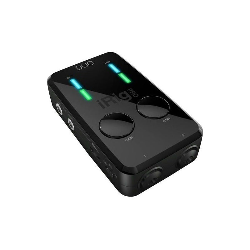 Ik Multimedia Irig Pro Duo Interfaz De Audio Negro