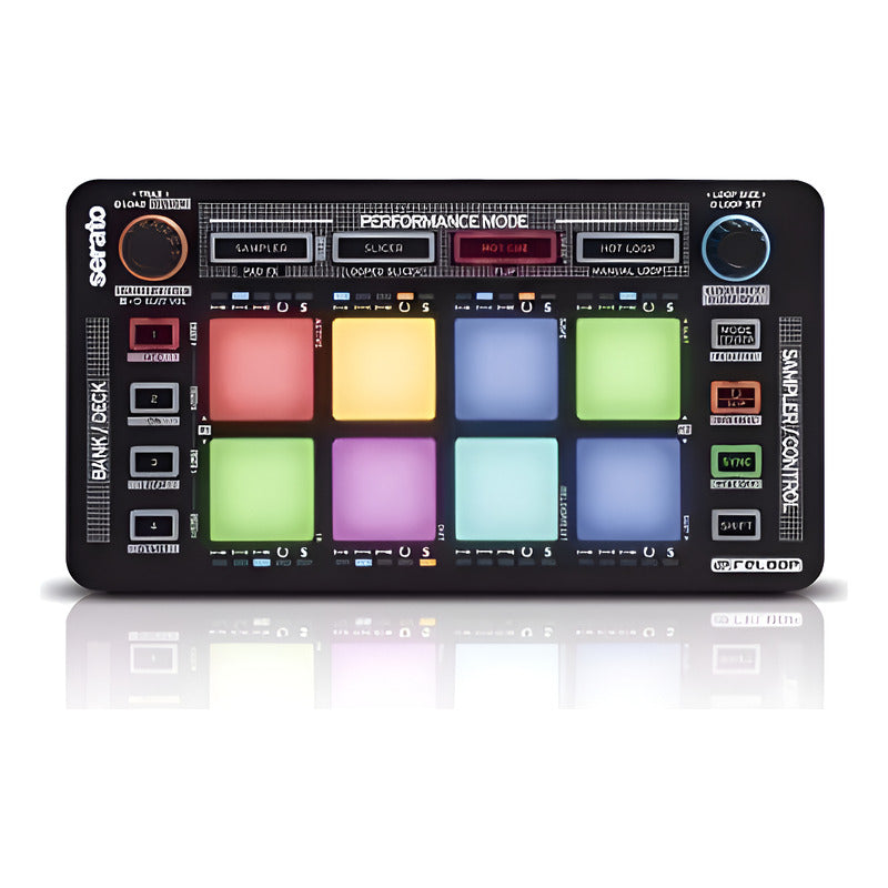 Reloop Neon Controlador Dj Con 8 Pads Para Serato Dj Negro