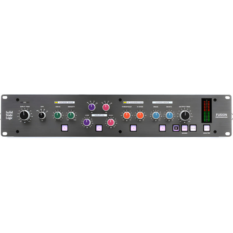 Solid State Logic Fusion Analog Stereo Outboard Processor Gris Oscuro 110/220v