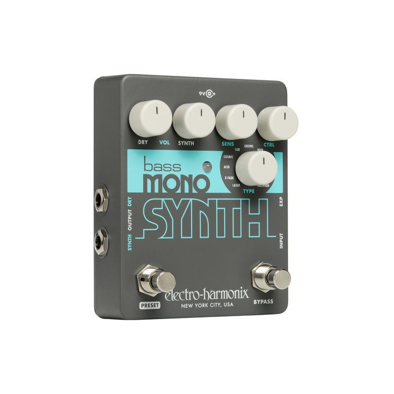 Electro-harmonix Bass Mono Pedal Efectos Sintetizador Bajos