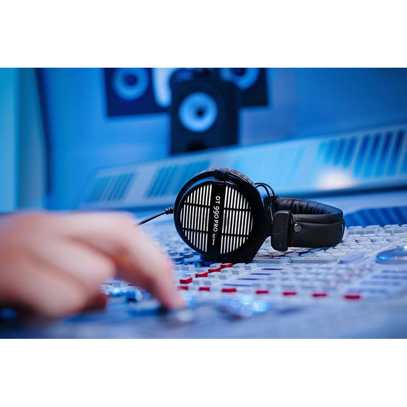 Beyerdynamic Dt 990 Pro Audifonos Estudio Abiertos 250 Ohms Black/gray