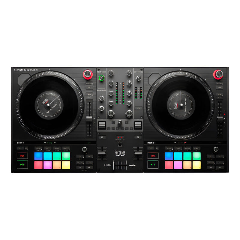 Hercules Dj Djcontrol Inpulse T7 Controlador Dj Negro
